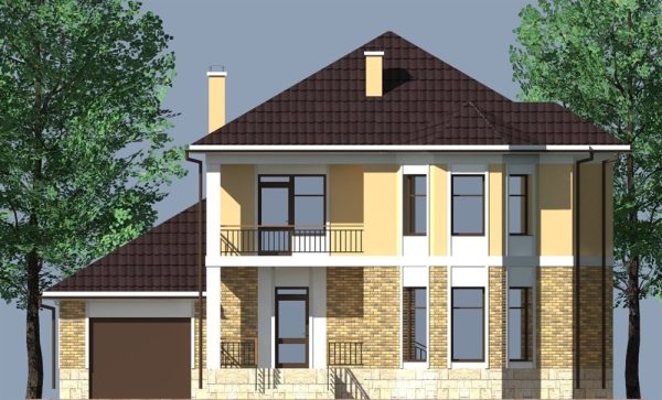 16. Проект дома D-144 Екстерьер Проект дома D-144 - фото 16