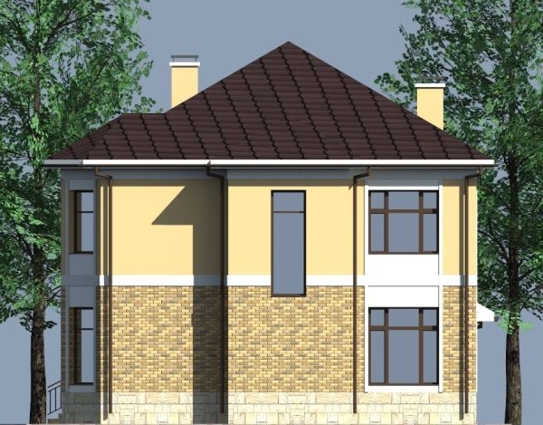 22. Проект дома D-144 Екстерьер Проект дома D-144 - фото 22
