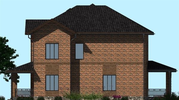 1. Проект дома D-145 Екстерьер Проект дома D-145 - фото 1