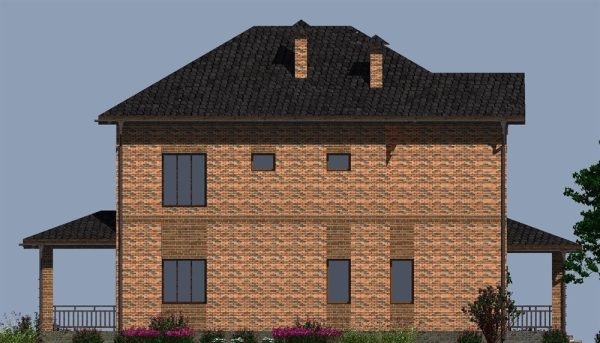 3. Проект дома D-145 Екстерьер Проект дома D-145 - фото 3