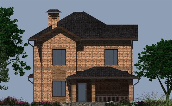 5. Проект дома D-145 Екстерьер Проект дома D-145 - фото 5