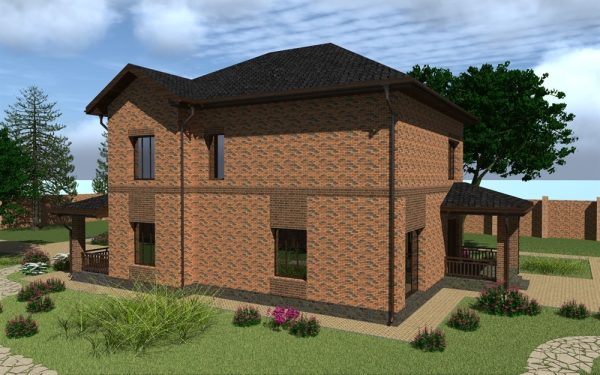 11. Проект дома D-145 Екстерьер Проект дома D-145 - фото 11