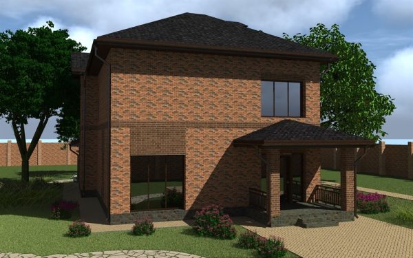 14. Проект дома D-145 Екстерьер Проект дома D-145 - фото 14