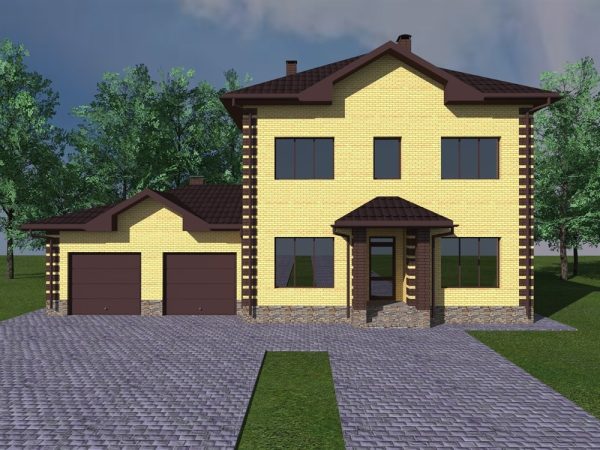 5. Проект дома D-146 Екстерьер Проект дома D-146 - фото 5