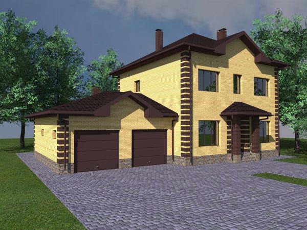 6. Проект дома D-146 Екстерьер Проект дома D-146 - фото 6