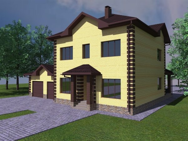 7. Проект дома D-146 Екстерьер Проект дома D-146 - фото 7