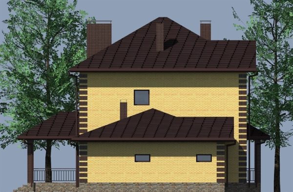 8. Проект дома D-146 Екстерьер Проект дома D-146 - фото 8