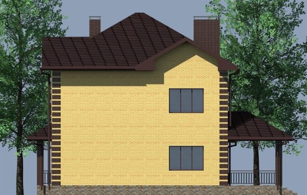 9. Проект дома D-146 Екстерьер Проект дома D-146 - фото 9