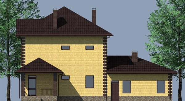 13. Проект дома D-146 Екстерьер Проект дома D-146 - фото 13