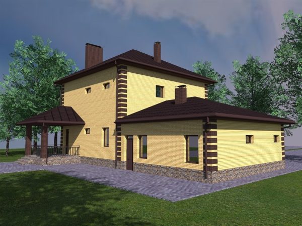 18. Проект дома D-146 Екстерьер Проект дома D-146 - фото 18