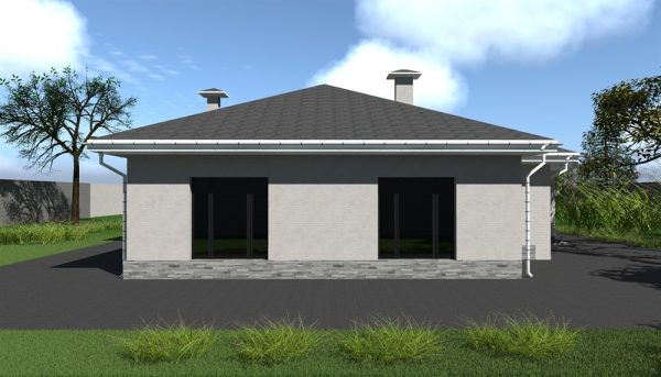 6. Проект дома D-147 Екстерьер Проект дома D-147 - фото 6