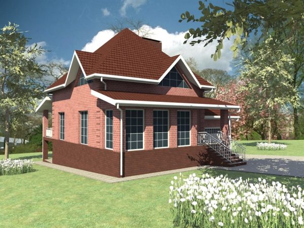 4. Проект дома E-004 Екстерьер Проект дома E-004 - фото 4