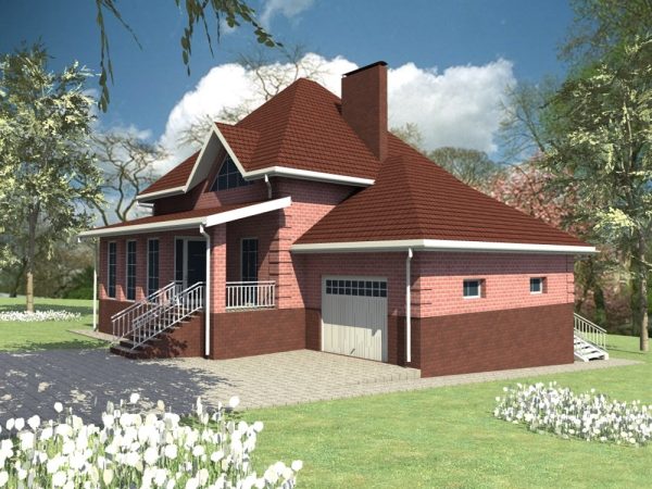 13. Проект дома E-004 Екстерьер Проект дома E-004 - фото 13