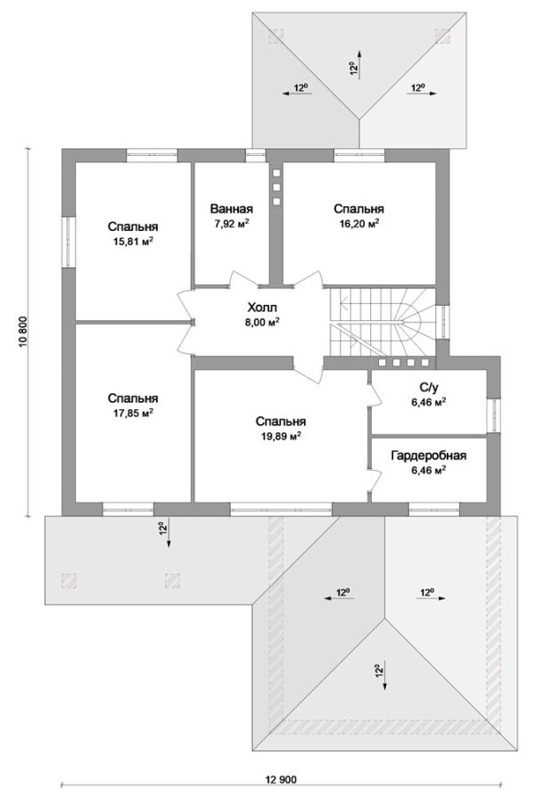 1. Проект дома E-005 Екстерьер Проект дома E-005 - фото 1