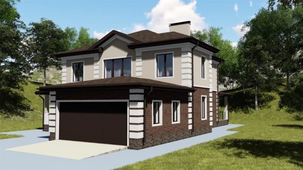 4. Проект дома E-005 Екстерьер Проект дома E-005 - фото 4