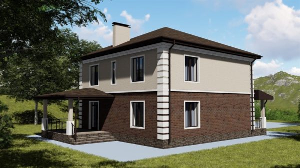 7. Проект дома E-005 Екстерьер Проект дома E-005 - фото 7