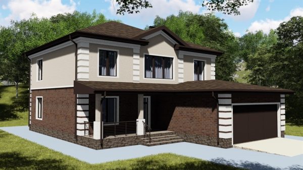 10. Проект дома E-005 Екстерьер Проект дома E-005 - фото 10