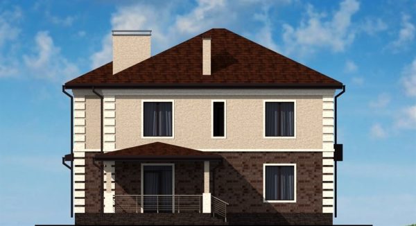 14. Проект дома E-005 Екстерьер Проект дома E-005 - фото 14