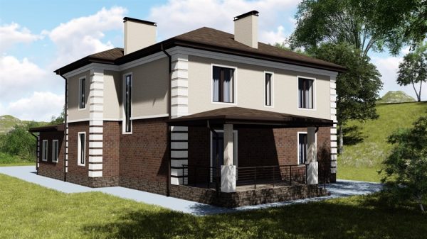 17. Проект дома E-005 Екстерьер Проект дома E-005 - фото 17