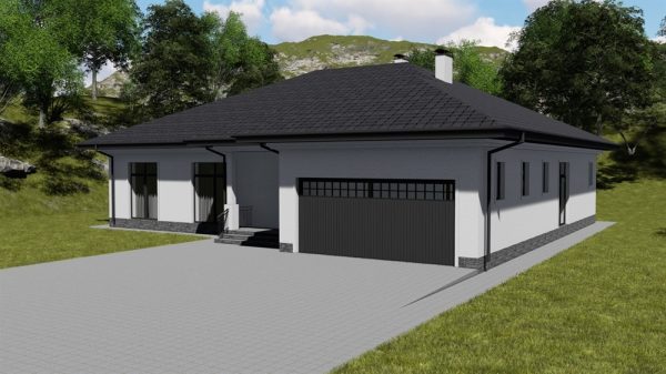 3. Проект дома E-006 Екстерьер Проект дома E-006 - фото 3