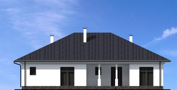 12. Проект дома E-006 Екстерьер Проект дома E-006 - фото 12