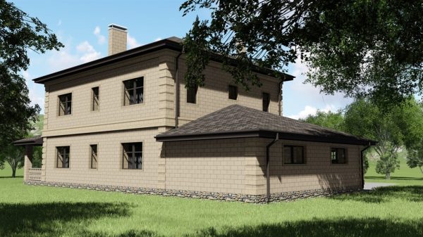 4. Проект дома E-007 Екстерьер Проект дома E-007 - фото 4