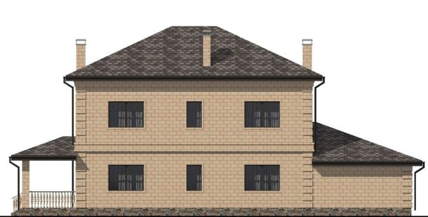 10. Проект дома E-007 Екстерьер Проект дома E-007 - фото 10