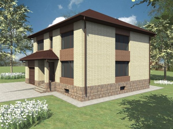 20. Проект дома E-016 Екстерьер Проект дома E-016 - фото 20