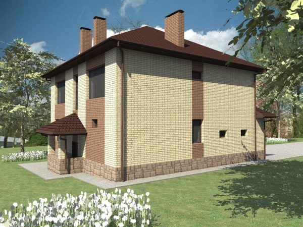 21. Проект дома E-016 Екстерьер Проект дома E-016 - фото 21