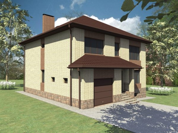 24. Проект дома E-016 Екстерьер Проект дома E-016 - фото 24