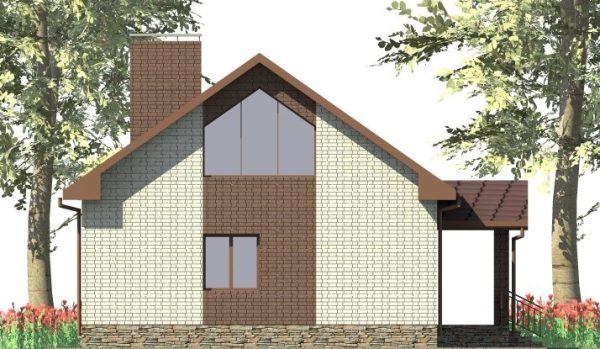 10. Проект дома E-020 Екстерьер Проект дома E-020 - фото 10