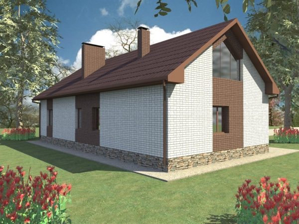 13. Проект дома E-020 Екстерьер Проект дома E-020 - фото 13