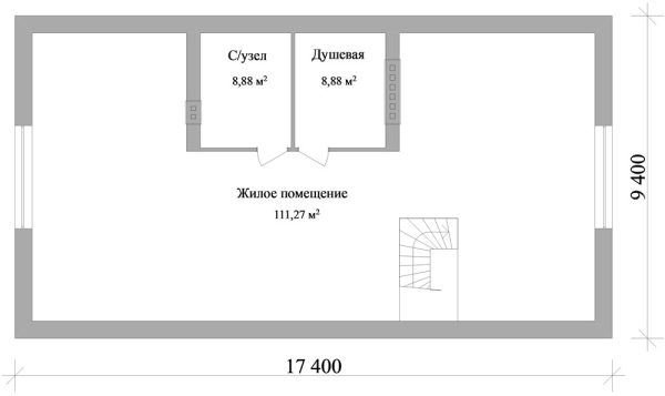 15. Проект дома E-020 Екстерьер Проект дома E-020 - фото 15