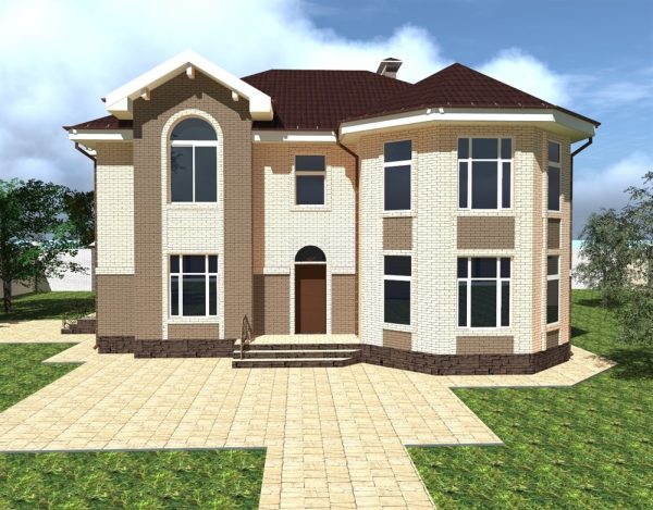 8. Проект дома E-021 Екстерьер Проект дома E-021 - фото 8