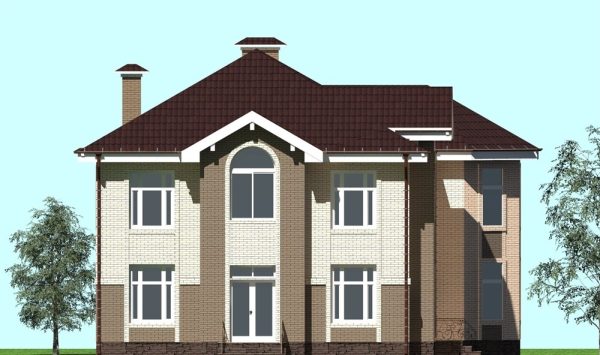 9. Проект дома E-021 Екстерьер Проект дома E-021 - фото 9