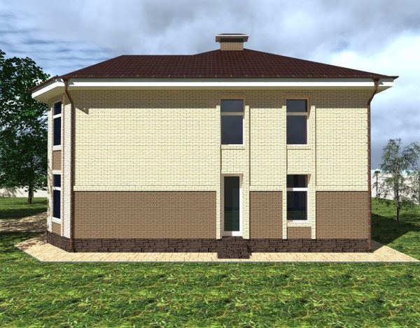 19. Проект дома E-021 Екстерьер Проект дома E-021 - фото 19