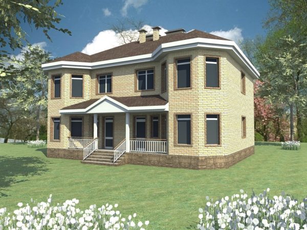 1. Проект дома E-025 Екстерьер Проект дома E-025 - фото 1