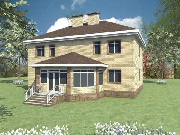 3. Проект дома E-025 Екстерьер Проект дома E-025 - фото 3