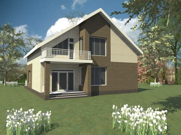 3. Проект дома E-044 Екстерьер Проект дома E-044 - фото 3