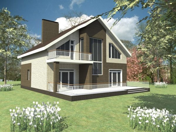 6. Проект дома E-044 Екстерьер Проект дома E-044 - фото 6
