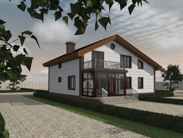 4. Проект дома E-045 Екстерьер Проект дома E-045 - фото 4