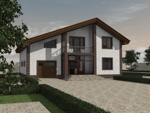 8. Проект дома E-045 Екстерьер Проект дома E-045 - фото 8