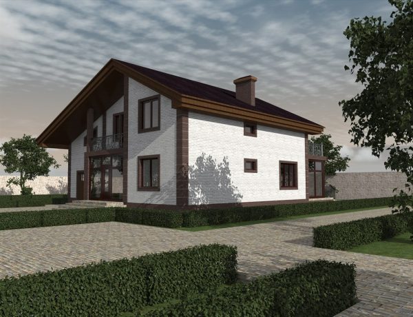 9. Проект дома E-045 Екстерьер Проект дома E-045 - фото 9