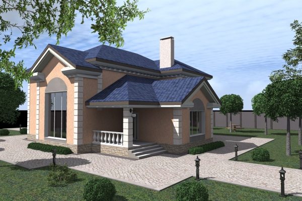 9. Проект дома E-048 Екстерьер Проект дома E-048 - фото 9
