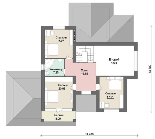 22. Проект дома E-048 Екстерьер Проект дома E-048 - фото 22