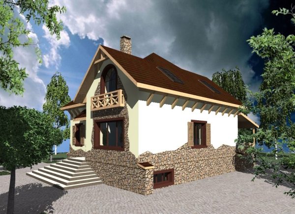 3. Проект дома E-051 Екстерьер Проект дома E-051 - фото 3