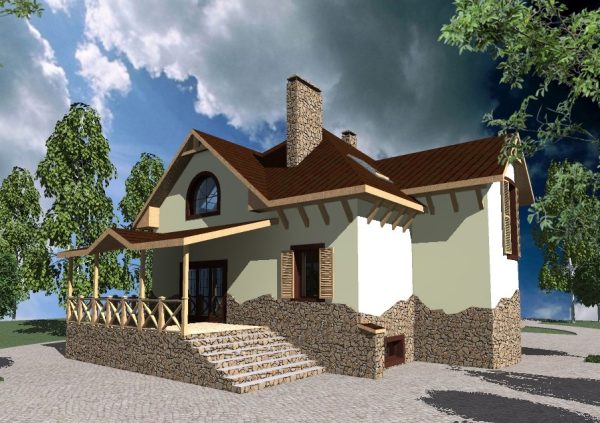 10. Проект дома E-051 Екстерьер Проект дома E-051 - фото 10