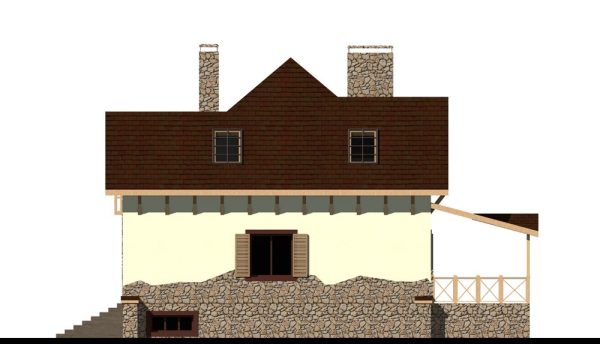 20. Проект дома E-051 Екстерьер Проект дома E-051 - фото 20