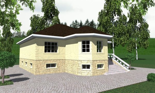 2. Проект дома E-053 Екстерьер Проект дома E-053 - фото 2