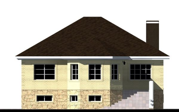 4. Проект дома E-053 Екстерьер Проект дома E-053 - фото 4